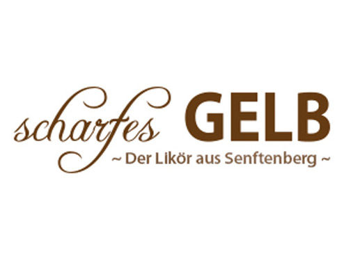 scharfesgelb Eierlikoer Logo