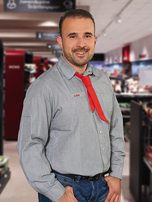 Petz REWE Mitarbeiter: Domenico