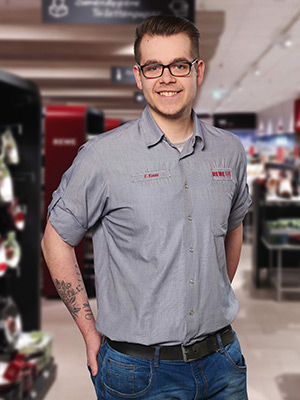 Petz REWE Mitarbeiter: Florian