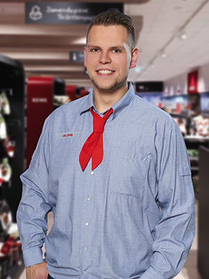 Petz REWE Mitarbeiter: Christopher